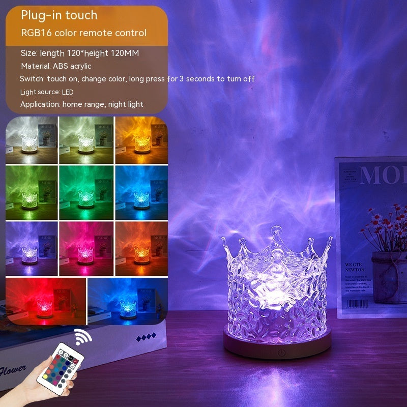 Ripple RGB Crystal Night Light